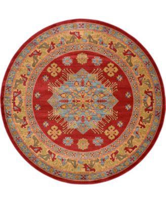 Bayshore Home Harik Har1 Red Area Rug Collection