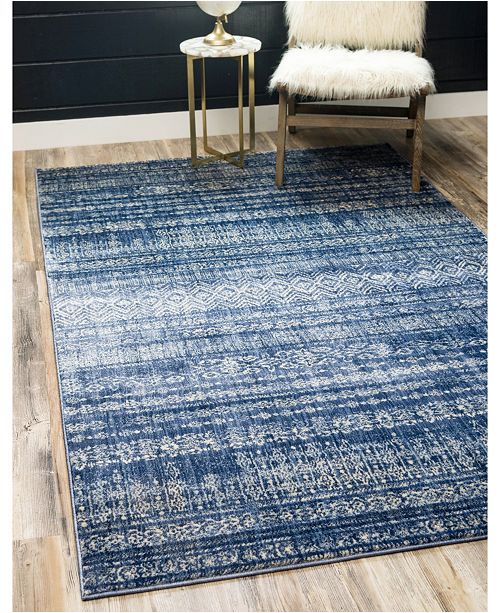 Bridgeport Home Haven Hav2 Navy Blue Area Rug Collection Reviews