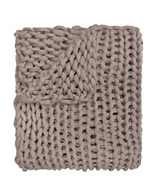 Chunky Knit Throw, 40" x 50"