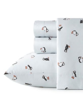 Poppy & Fritz - Poppy Fritz Puffin Paradise Twin Extra Long Sheet Set