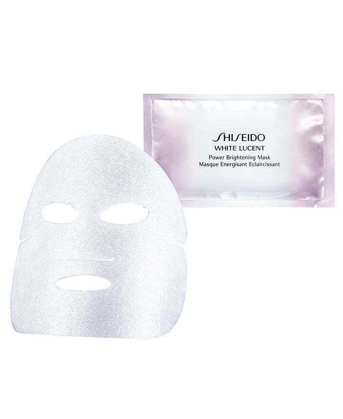 Shiseido - White Lucent Power Brightening Mask, 6 count
