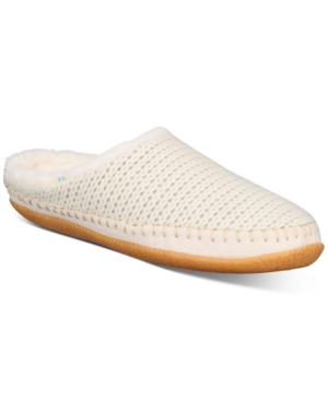 Toms Women's Ivy Sweater Knit Slippers Women's Shoes In Natural