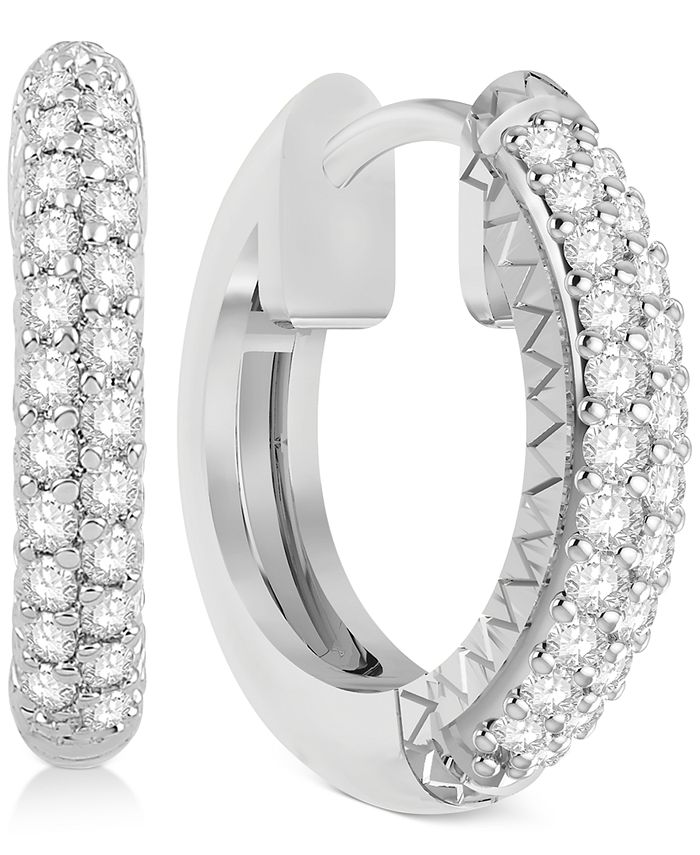 Macys mens hoop earrings clearance