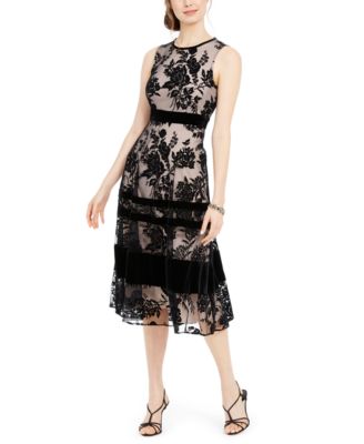 macys velvet dresses