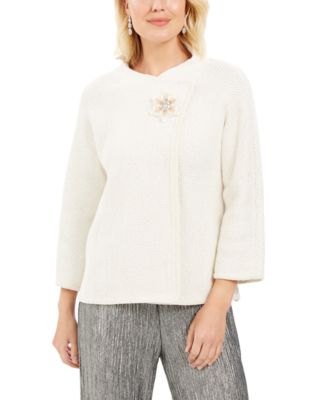 jm collection petite sweaters