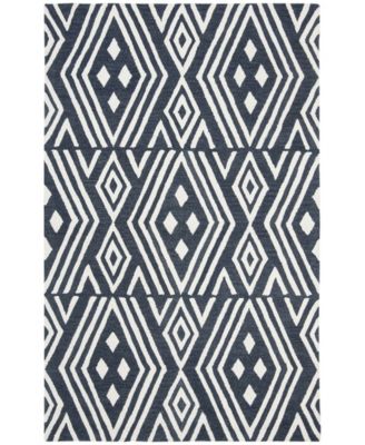 Imani Geometric LRL6609N Slate Area Rug Collection