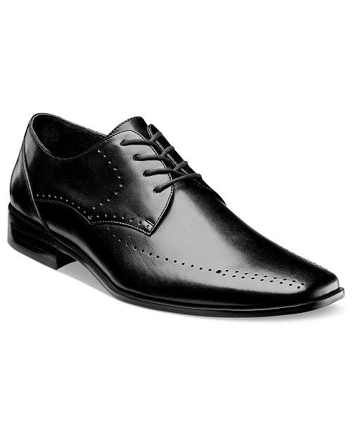 Stacy Adams Atwell Perforated Detail Shoes & Reviews - All Men&#39;s Shoes - Men - Macy&#39;s