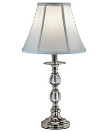 Slender Crystal Ball Table Lamp 