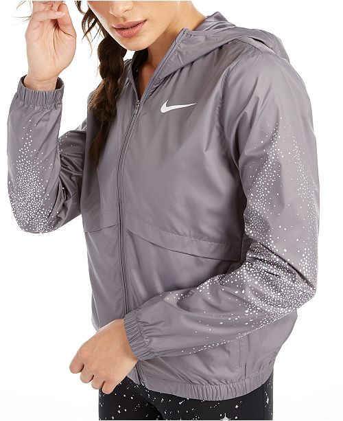 Nike Women's Essential WaterRepellent Hooded Running Jacket & Reviews