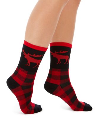 Charter Club - Women's Moose Crew Socks