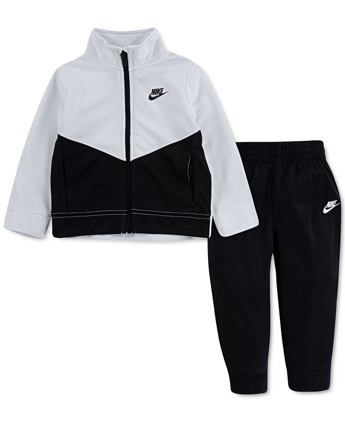Nike Little Boys 2-Pc. Colorblocked Jacket & Jogger Pants Set - Macy's