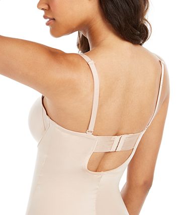 Spanx Suit Your Fancy Strapless Cupped Panty Bodysuit Beige