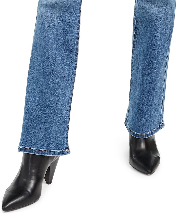INC International Concepts I.N.C. ButtonFly Bootcut Jeans, Created For
