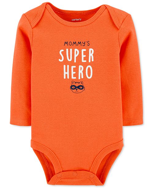 Carter S Baby Boys Mommy S Super Hero Collectible Bodysuit