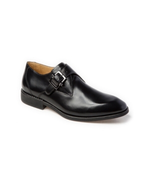image of Sandro Moscoloni Plain Toe Monk Strap Slip-On Men-s Shoes
