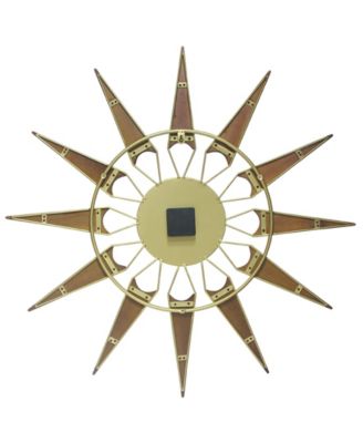 Starburst Wall Clock