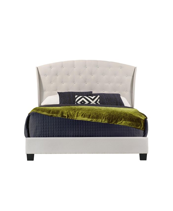 Belle Isle Furniture Boca Grande Upholstered Bed, Queen Macy's
