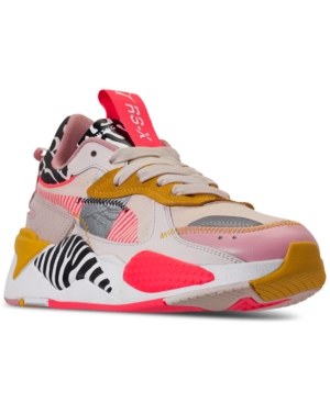 PUMA WOMEN'S RS-X UNEXPECTED MIXES CASUAL SNEAKERS FROM FINISH LINE