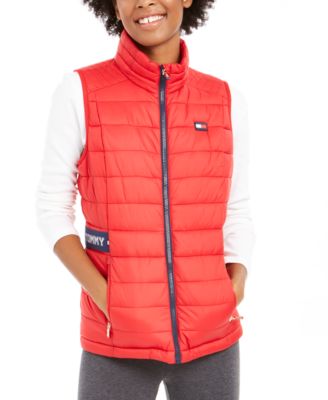 red tommy hilfiger vest