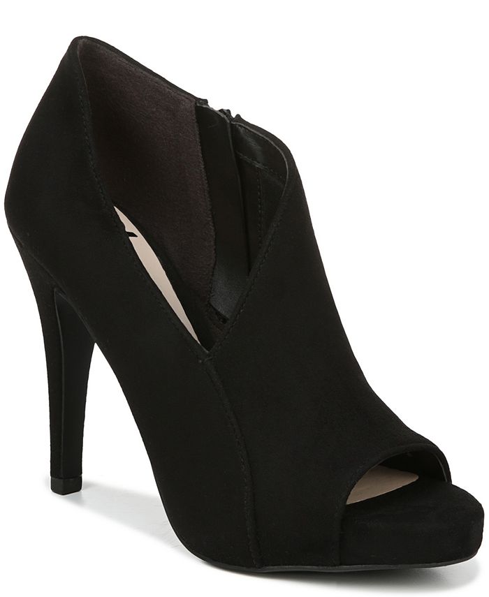 fergalicious peep toe booties