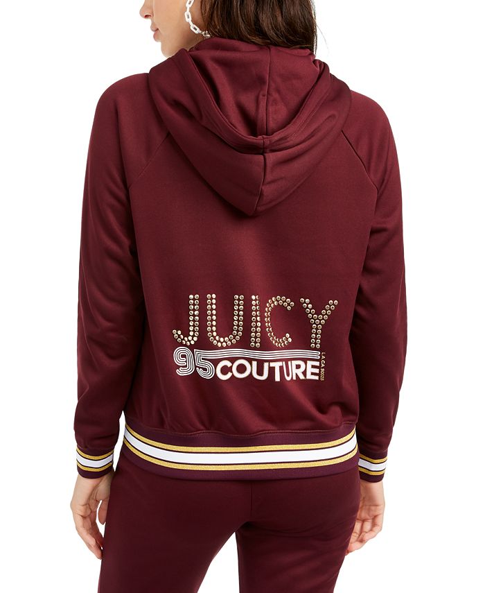 Juicy Couture Cotton Side-Stripe Track Jacket - Macy's
