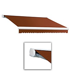 8' Key West Full Cassette Manual Retractable Awning, 78" Projection