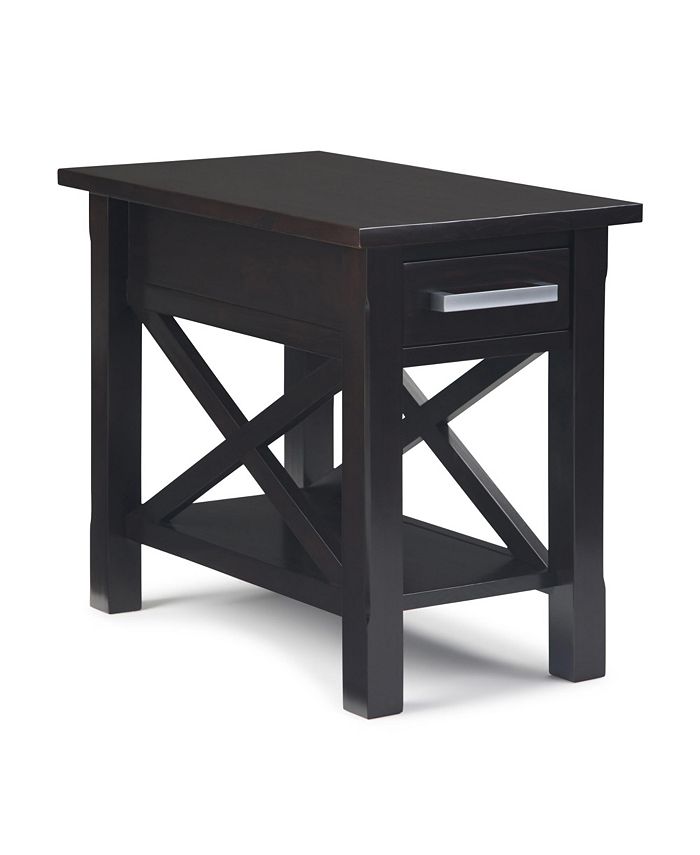 Simpli Home - Kitchener Side Table, Quick Ship