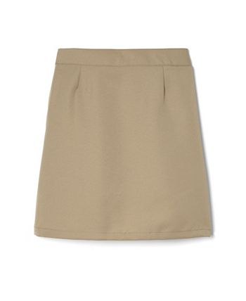 French Toast Big Girls Front Pleated Skirt with Tabs - Macy's