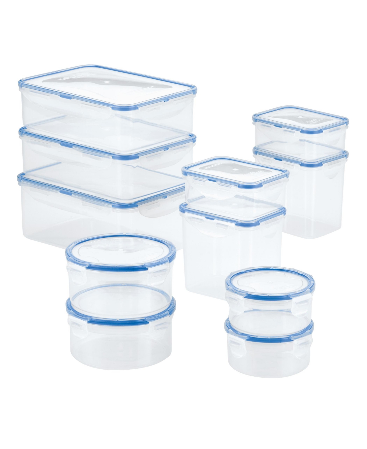 Easy Essentials 22-Pc. Food Storage Container Set - Blue