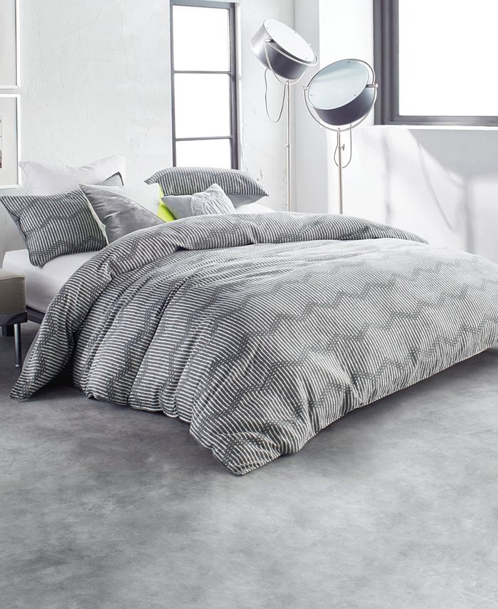 DKNY Dot Chevron King Comforter Set Macy's