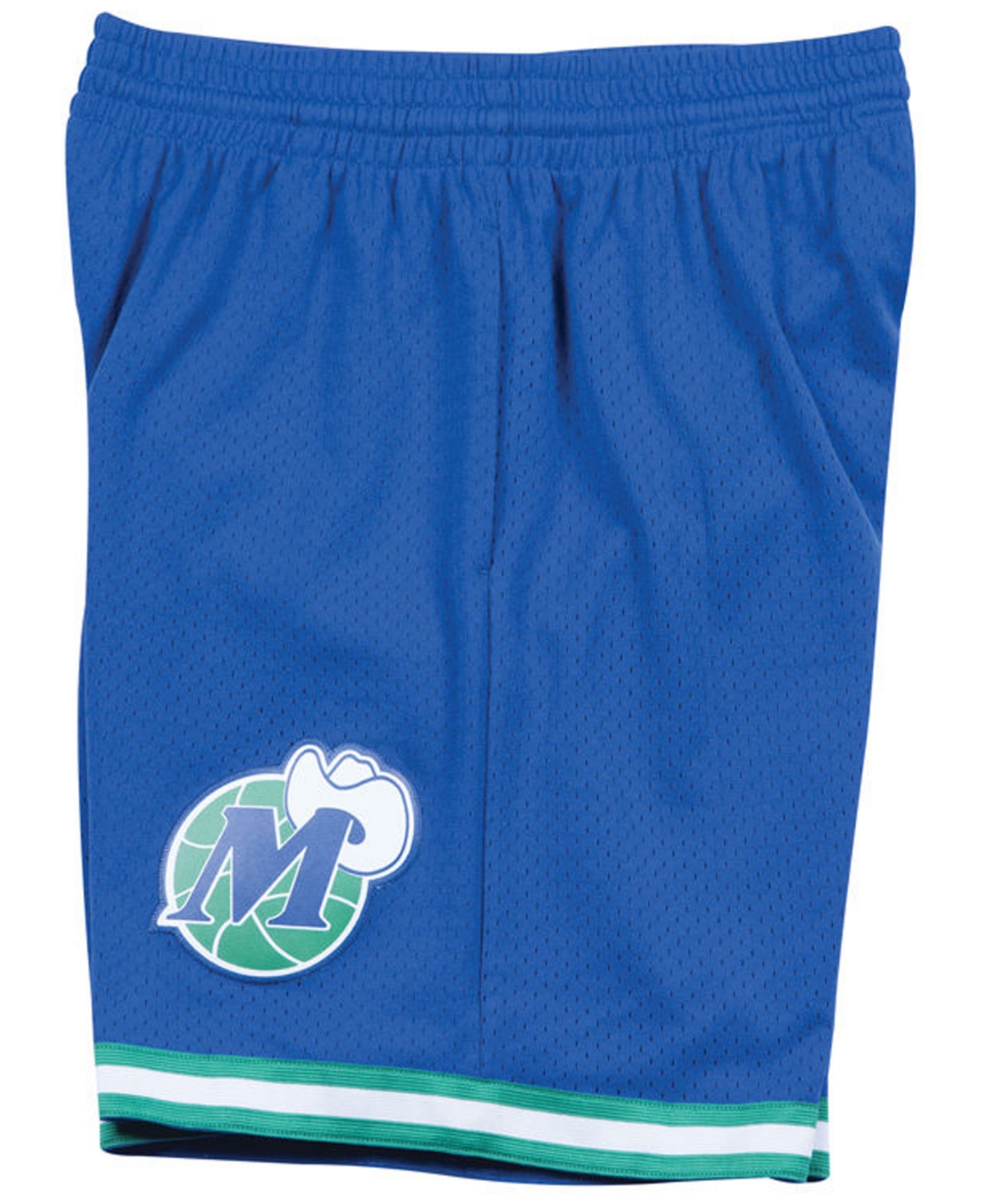 Mens Dallas Mavericks Mitchell & Ness Mavericks Cream Shorts Off White/White/White