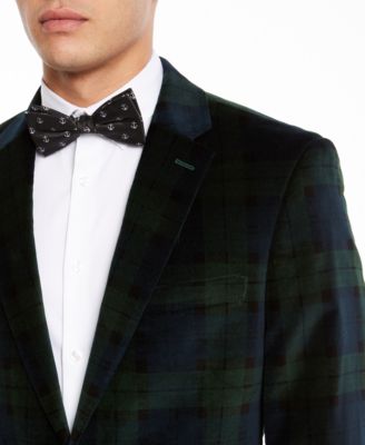 tommy hilfiger blue velvet jacket
