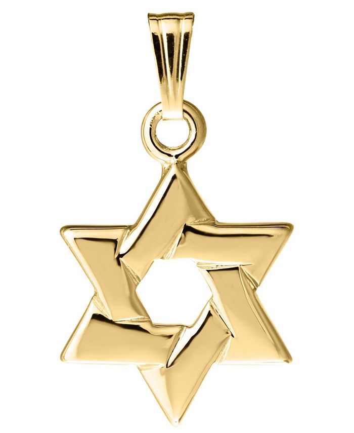 Children's star of david necklace outlet