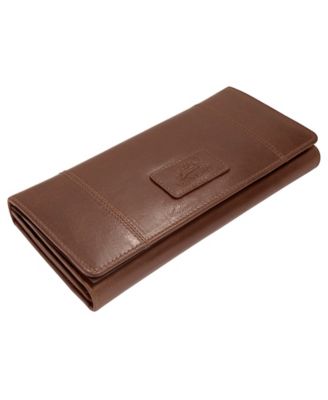 Casablanca Collection RFID Secure Ladies Trifold Wallet