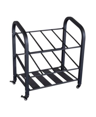 Body Solid Foam Roller/ Yoga Mat Storage Cart