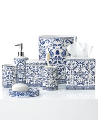 Cassadecor Damask Bath Accessory Collection