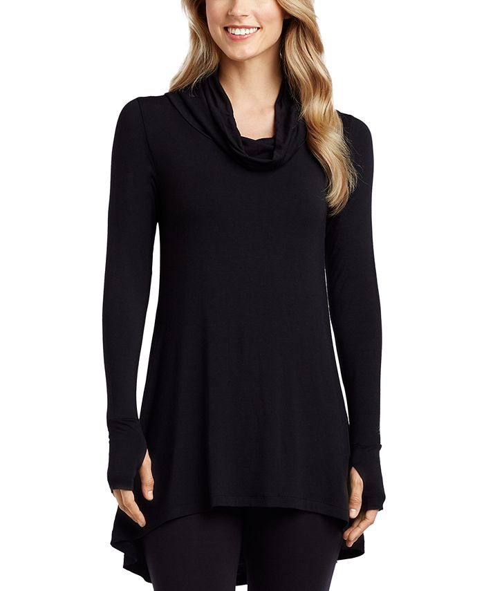 Cuddl Duds Women's Softwear With Stretch Cowlneck Tunic & Reviews ...