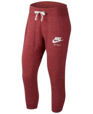 nike gym vintage capris