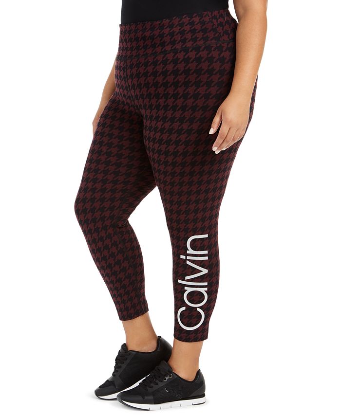 calvin klein performance plus size leggings