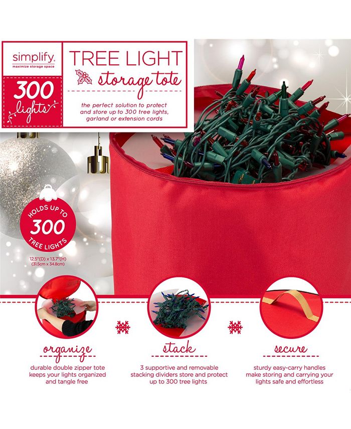 Simplify 300 Tree Light Storage Macy's