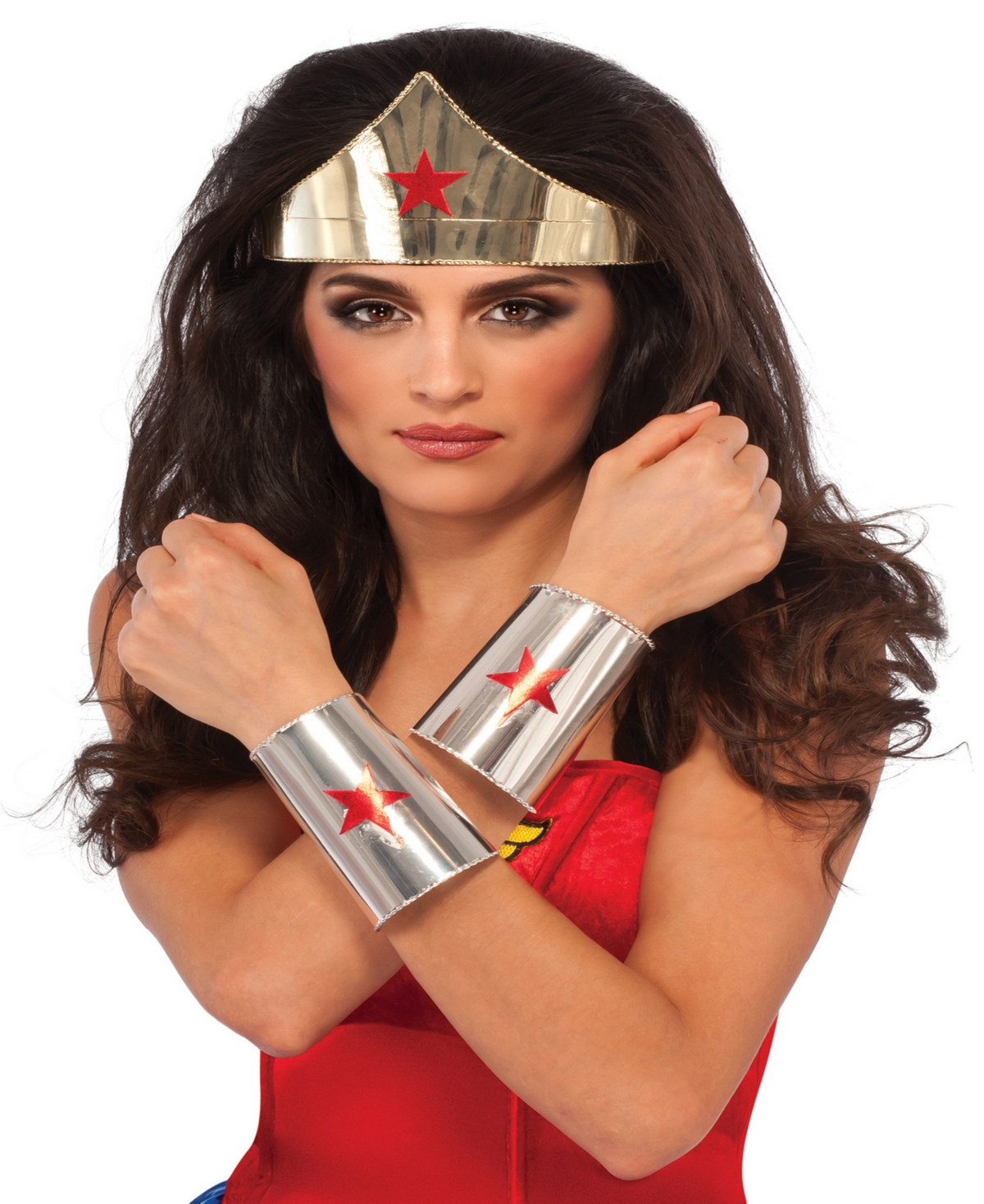 BuySeason Women's Wonder Woman Costume Kit - Yellow