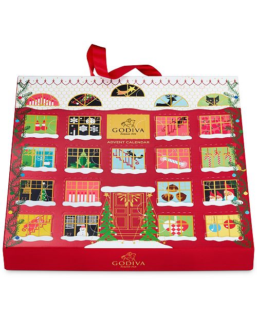 Godiva Chocolate Advent Calendar Reviews Food Gourmet Gifts Dining Macy S