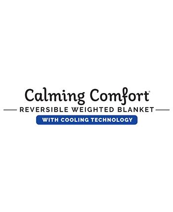 Sharper Image Calming Comfort Reversible Cooling 12lb Weighted