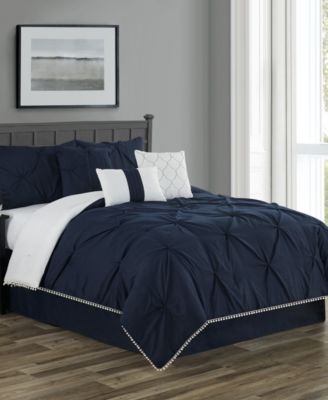 Pom-Pom Twin 6 Piece Comforter Set