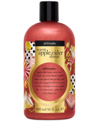 philosophy - Warm Apple Cider Donut Shower Gel, 16-oz.