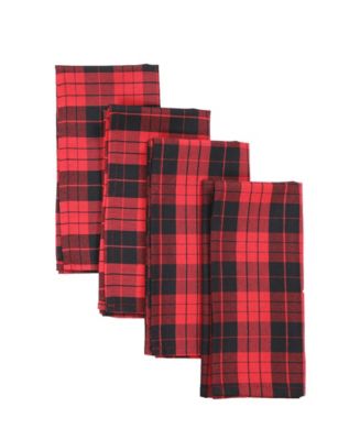 Manor Luxe Holiday Plaid Napkins 20