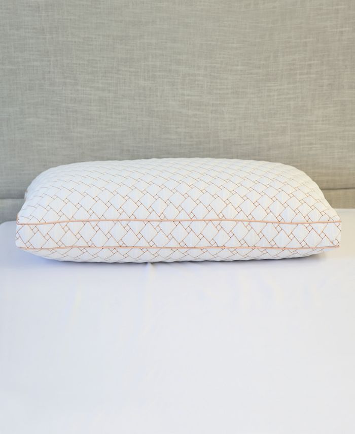 Supportive Memory Foam Cluster Pillow with CopperInfused