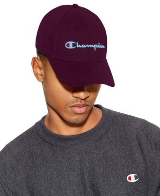 Champion Men's Cotton Twill Logo Hat 