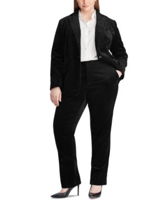 macys ralph lauren plus size dresses