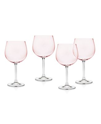 Godinger Crystal Meridian Stemless Wine Glasses, Set of 4